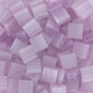 Miyuki tila 5x5mm Perlen - Silk pale lavender TL-2564